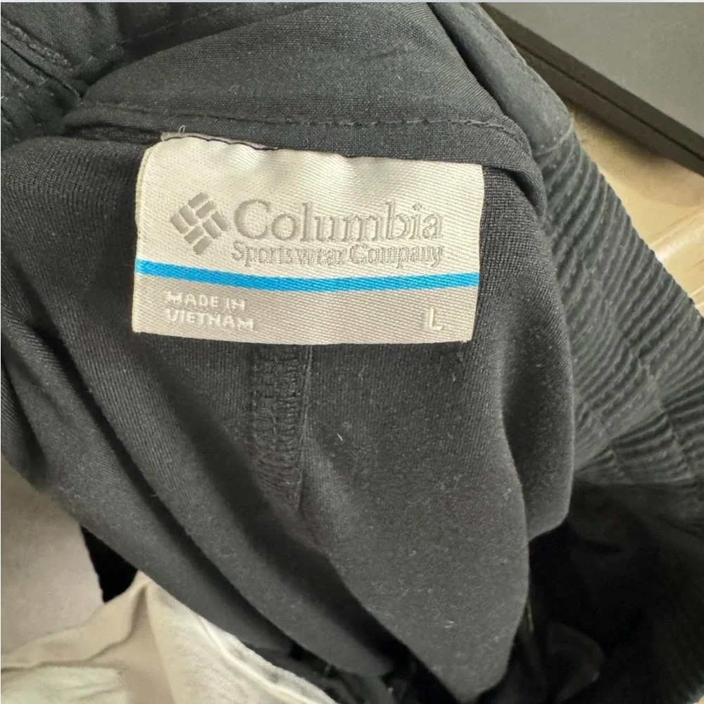 Columbia PFG Black Lined Skirt‎ Sz L Hiking Golf Tennis Active Athleisure